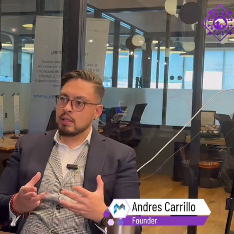 Portrait photo of Andrés Carrillo, Head of Business Operations & Co-Founder.