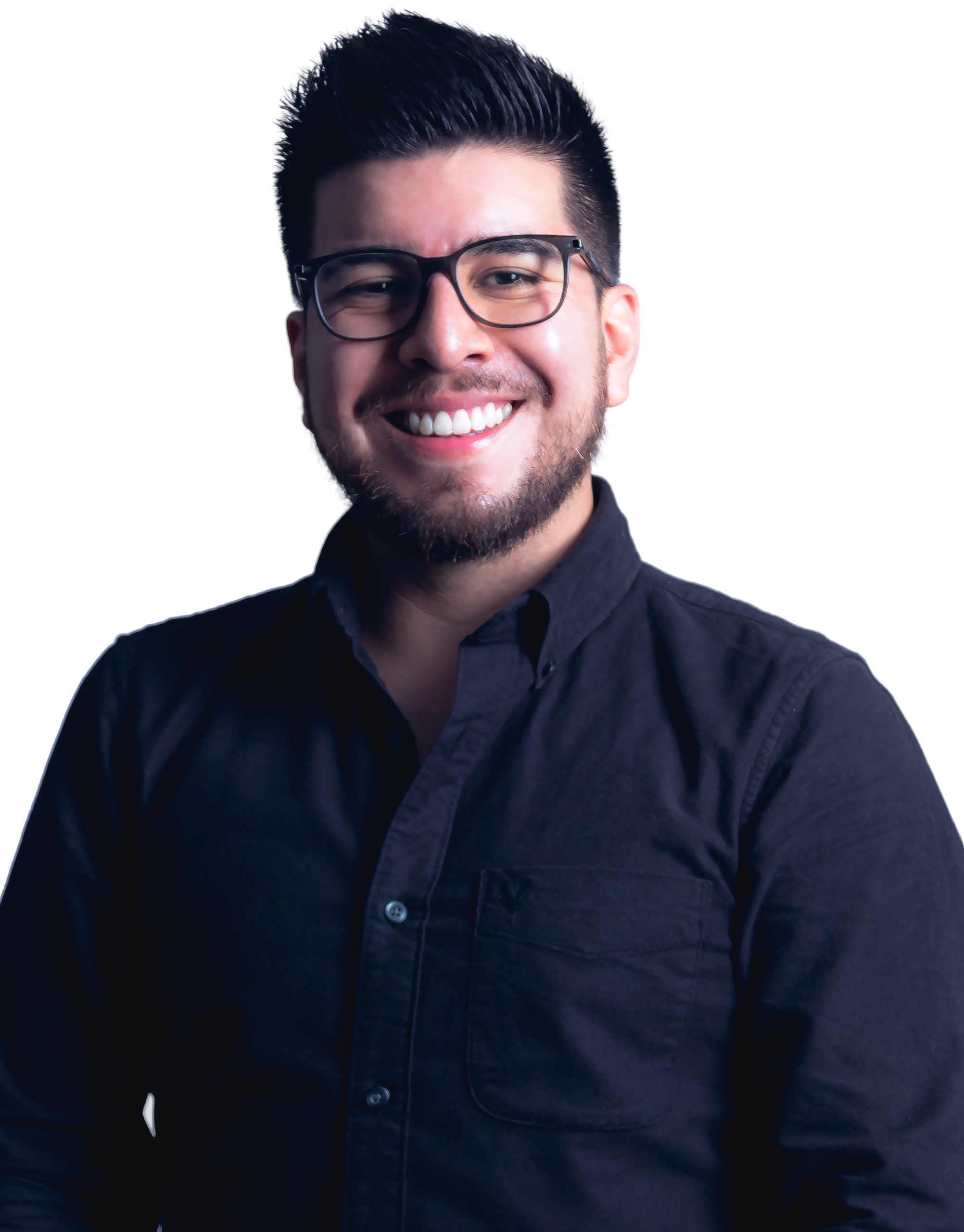 Gio Vidaurri — product systems consultant. Portrait photo.